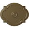 Ekena Millwork Waltz Ceiling Medallion (Fits Canopies up to 4 1/2"), 21 1/4"W x 17 3/8"H x 1"P, Mississippi Mud CM21WAMMF - alternate 1